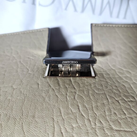 Jimmy Choo Lockett Convertible Shoulder Bag Leather Large - Picture 6 of 16